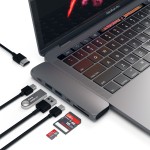 Satechi USB-C 7 Multiport Space Gray adapteris