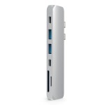 Satechi USB-C 7 Multiport Silver adapteris