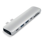 Satechi USB-C 7 Multiport Silver adapteris (išpakuotas)