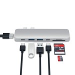 Satechi USB-C 7 Multiport Silver adapteris
