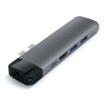 Satechi USB-C Pro Hub Ethernet Space Gray adapteris