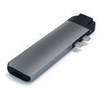 Satechi USB-C Pro Hub Ethernet Space Gray adapteris