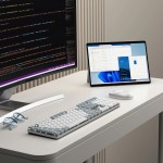 Satechi SM3 Slim Mechanical Backlit Bluetooth Keyboard (Light) - US – Light