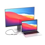 Satechi Type-C Slim Multimedia V2 Silver adapteris