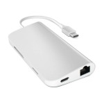 Satechi USB-C Multiport 4K Ethernet Silver adapteris