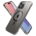 Spigen iPhone 14 Pro Max case with MagSafe - Carbon Fiber