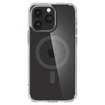 Spigen iPhone 15 Pro case with MagSafe - Clear Graphite