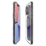 Spigen iPhone 15 Pro case with MagSafe - Clear Graphite