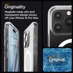 Spigen iPhone 15 Pro Max case with MagSafe - Clear White