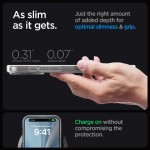 Spigen iPhone 15 Pro case with MagSafe - Clear White