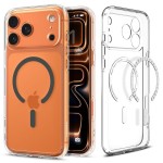 Spigen iPhone 17 Pro case with MagSafe - Clear Graphite