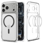 Spigen iPhone 17 Pro Max case with MagSafe - Clear Graphite