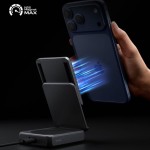 Spigen Essential Qi 2.2 25W Wireless MagSafe 2in1 charger - Black