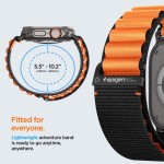 44/45/46/49mm Spigen band - Black/Orange