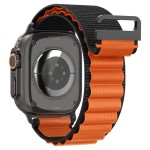 44/45/46/49mm Spigen band - Black/Orange