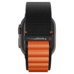 44/45/46/49mm Spigen band - Black/Orange
