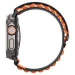 44/45/46/49mm Spigen band - Black/Orange