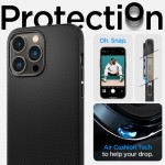 Spigen iPhone 14 Pro case - Armor (MagFit) Matte Black
