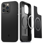 Spigen iPhone 14 Pro case - Armor (MagFit) Matte Black