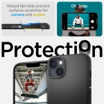 Spigen iPhone 14 case - Armor (MagFit) Matte Black