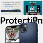 Spigen iPhone 14 case - Armor (MagFit) Navy