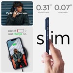 Spigen iPhone 14 case - Armor (MagFit) Navy