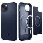Spigen iPhone 14 case - Armor (MagFit) Navy