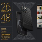 Spigen Caseology Parallax with MagSafe iPhone 14 Pro case - Matte Black