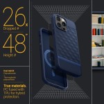 Spigen Caseology Parallax with MagSafe iPhone 14 Pro case - Midnight Blue