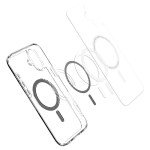 Spigen iPhone 16 case with MagSafe - Clear Black