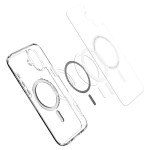 Spigen iPhone 16 case with MagSafe - Clear White