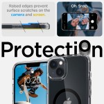 Spigen iPhone 14 case with MagSafe - Clear Black