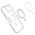 Spigen iPhone 14 case with MagSafe - Clear Black
