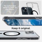 Spigen iPhone 14 case with MagSafe - Clear Black