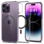 Spigen iPhone 14 Pro case with MagSafe - Clear Graphite