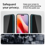 Ekrano apsauga iPhone 15 / 16 (2x pack) - Privacy