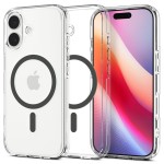 Spigen Liquid Crystal iPhone 17 case with MagSafe - Clear Graphite