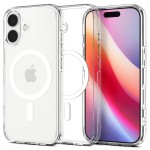 Spigen Liquid Crystal iPhone 17 case with MagSafe - Clear White