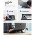 Spigen Slimfold LD201-S6 kompiuterio stovas - Space Grey