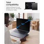 Spigen Slimfold LD201-S6 kompiuterio stovas - Space Grey