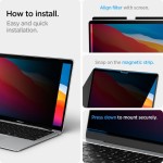 Spigen MacBook Air 13" 2023-2025 Privacy Filter
