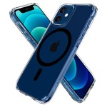 Spigen iPhone 12/12 Pro case with MagSafe - Clear Black