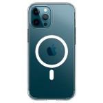 Spigen iPhone 12/12 Pro case with MagSafe - Clear White