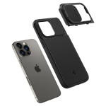 Spigen iPhone 14 Pro case - Optik Armor (MagFit) Black