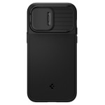 Spigen iPhone 14 Pro case - Optik Armor (MagFit) Black