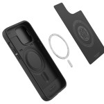 Spigen iPhone 14 Pro Max case - Optik Armor (MagFit) Black