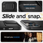 Spigen iPhone 14 Pro Max case - Optik Armor (MagFit) Black