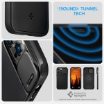Spigen iPhone 14 Pro Max case - Optik Armor (MagFit) Black