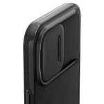 Spigen iPhone 14 Pro Max case - Optik Armor (MagFit) Black