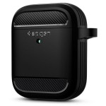 Spigen Rugged Armor Case for Apple AirPods - Matte Black